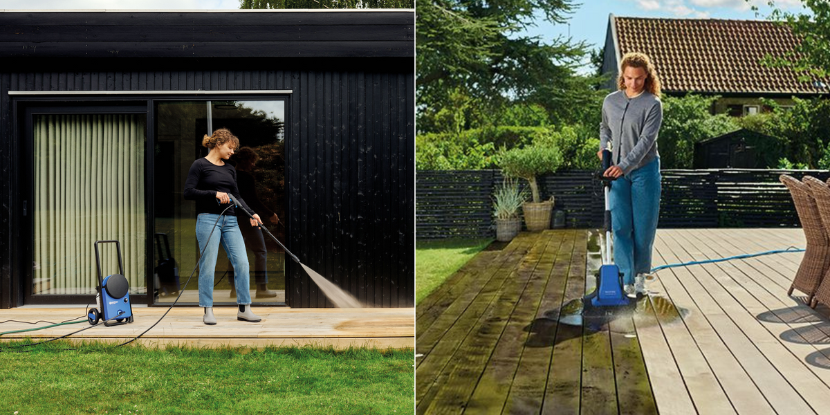 Terrace Cleaner vs. højtryksrenser – hvad er det rigtige valg?