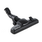 Black vacuum cleaner nozzle with Click Fit, by Nilfisk, on a white background.