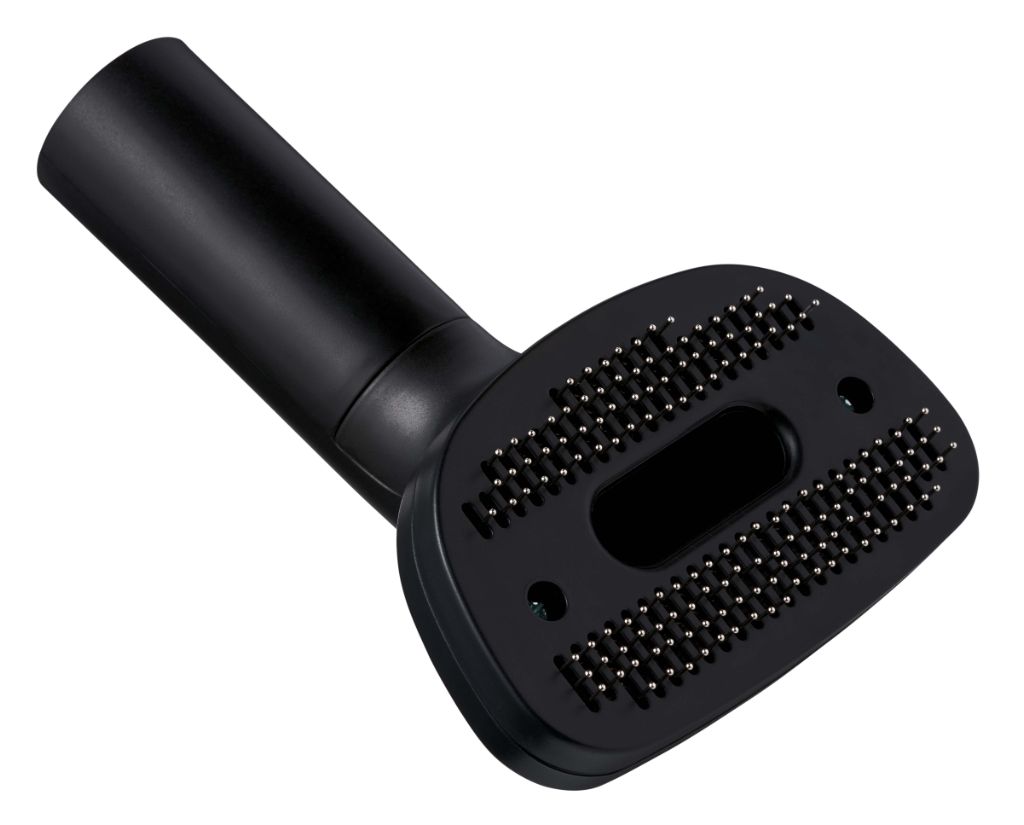Vacuum cleaner attachment with steel spikes for pet hair, to suit S1 vacuum cleaners, in black.