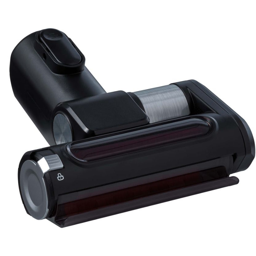 Black motor-måttebørste for S1 vacuum cleaners, with silver accents and a red window.