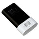 Vacuum cleaner accessory by Nilfisk, featuring black and white design with ventilation slots.