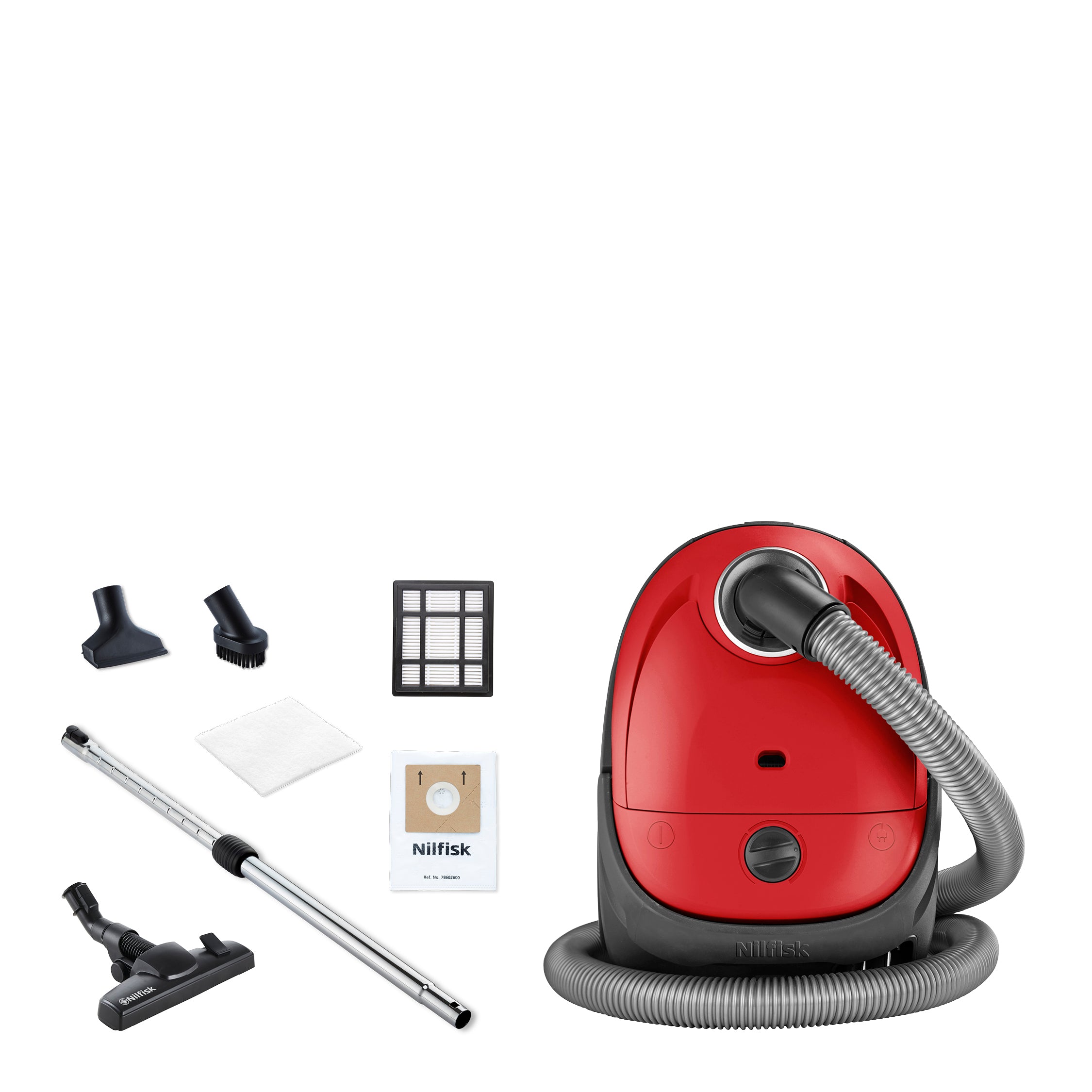 One Staubsauger, Rot, 450 W