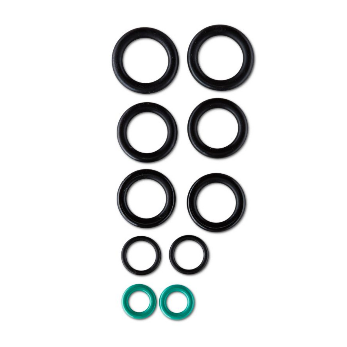 O-ring kit by UK in black and green.