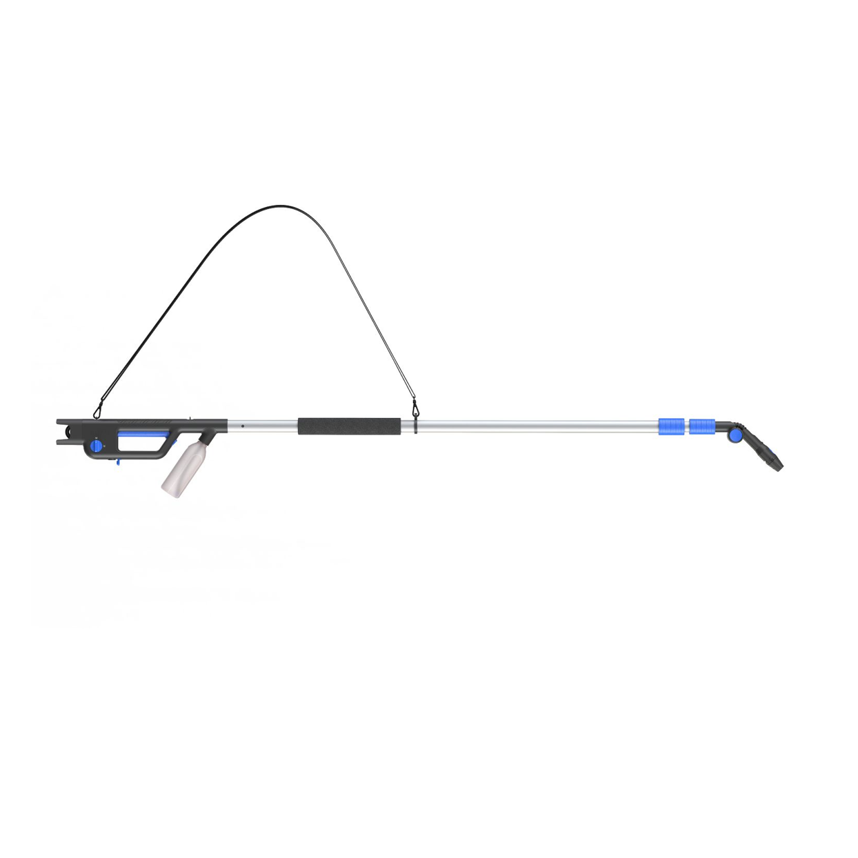 High pressure extension lance by UK, featuring blue plastic details and a black and silver metal pole.