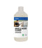 House and facade cleaner by Nilfisk, in a clear bottle with a label showing a man using a pressure washer.
