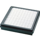 HEPA 12 filter for Power vacuum cleaners with a white grid pattern and black frame.