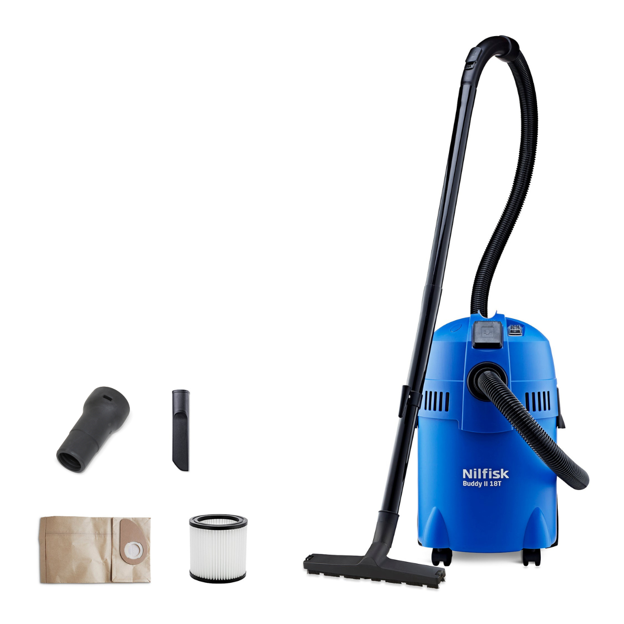 Buddy II 18 T Aspirador de agua y polvo, 1200 W