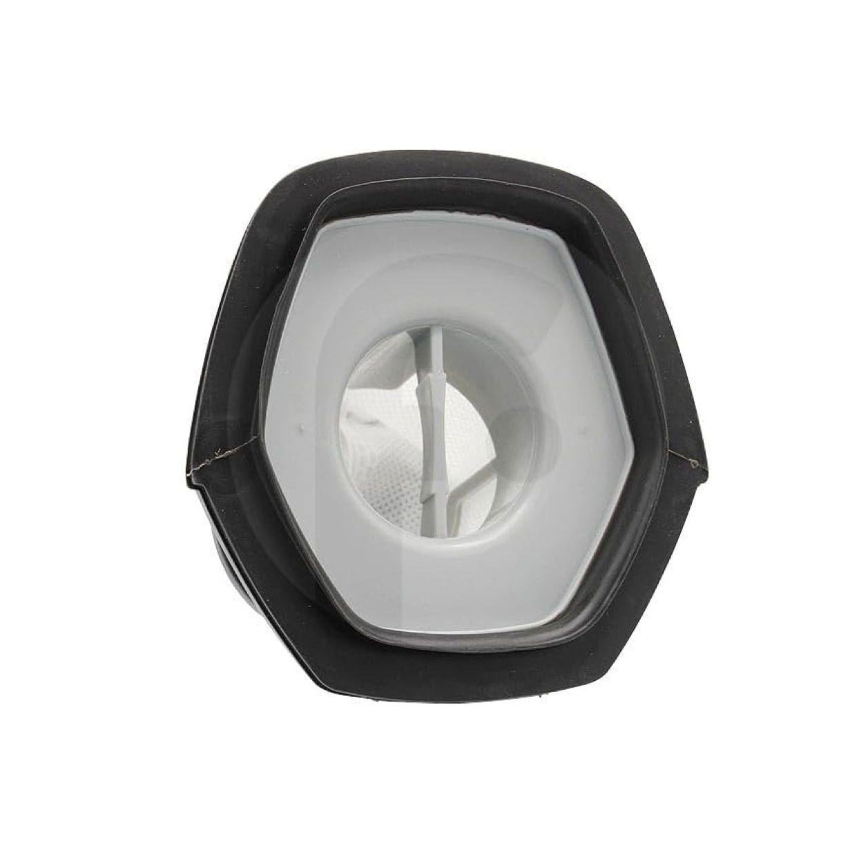 Vacuum cleaner filter for Easy vacuum cleaners, featuring a hexagonal shape and a white insert.