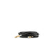 Black drain and tube cleaner, fifteen meters long, for high-pressure washers with brass fittings.