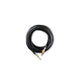 15m high pressure cleaner hose by UK Drain & Tube Cleaner coiled in a circle with brass connectors.
