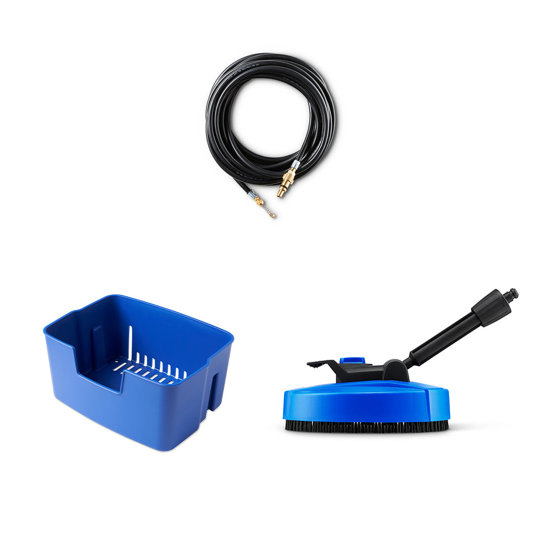 High pressure washer accessories DIY set of three pieces for Core 140 high pressure washers.