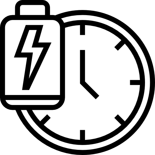 Opladningstid (timer)