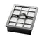 HEPA filter for vacuum cleaner by ES, with a black frame and a handle.