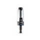 Silver and black rough nozzle by Nilfisk with a blue button, shown upright against a white background.