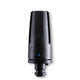 Black pressure washer nozzle by C&C with blue dot, shown with grooved texture and shadow.
