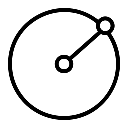 Arbejdsradius (m)